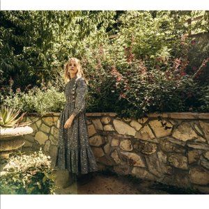 NWT Doen Nova Dress - Prancing Fawn Floral Size XS